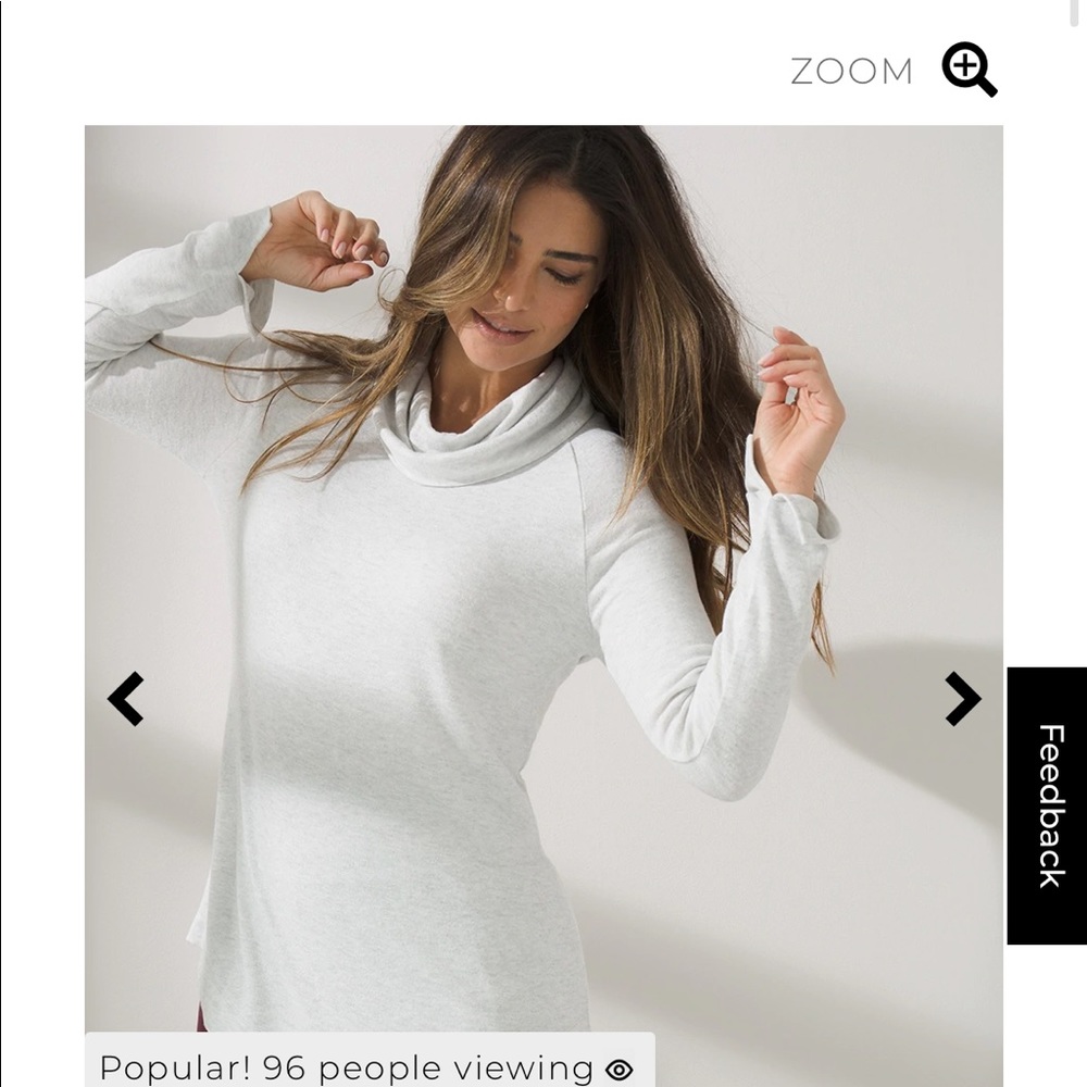 Soma brushed knit tunic